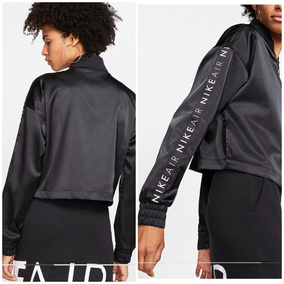 Nike Air Track Satin Jacket - Picture 3 of 5